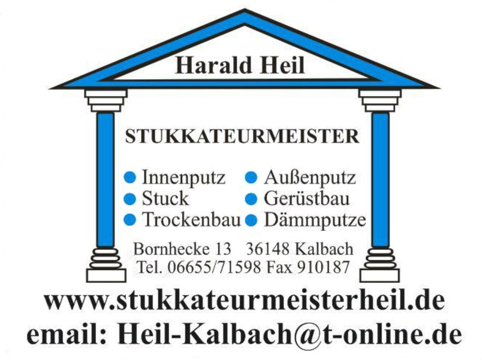 Stuckateurmeister Harald Heil